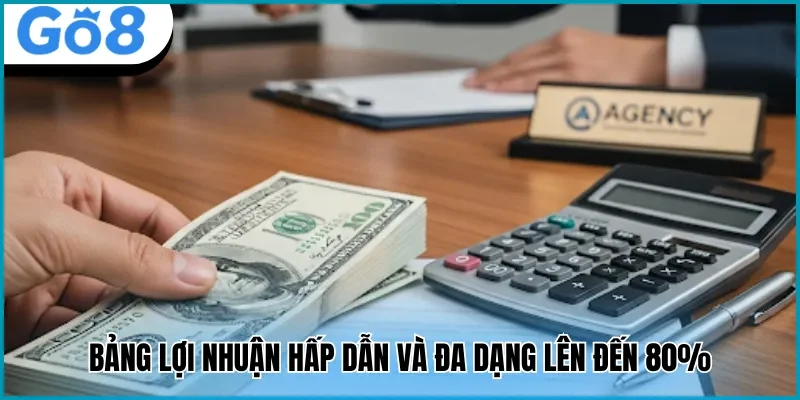 hoa hồng 80% đại lý go8